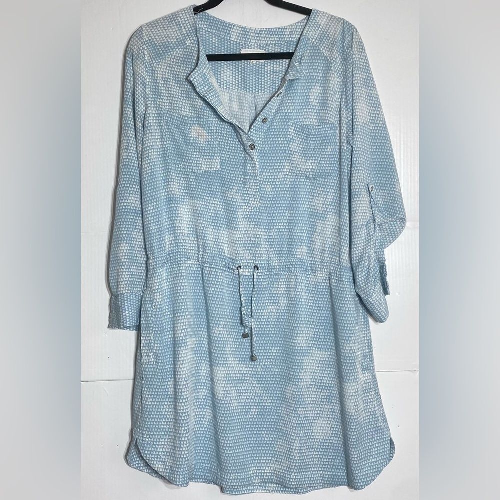 Lou & Grey size medium shirt dress low waist